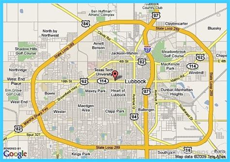 Where is Lubbock? | Lubbock Map | Map of Lubbock - TravelsMaps.Com