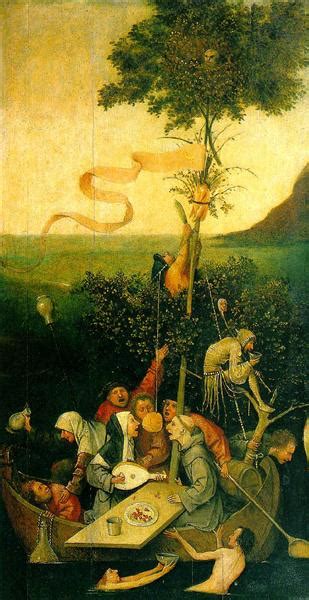 The Ship of Fools, 1490 - 1500 - Hieronymus Bosch - WikiArt.org