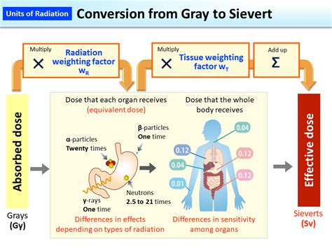 Conversion from Gray to Sievert [MOE]