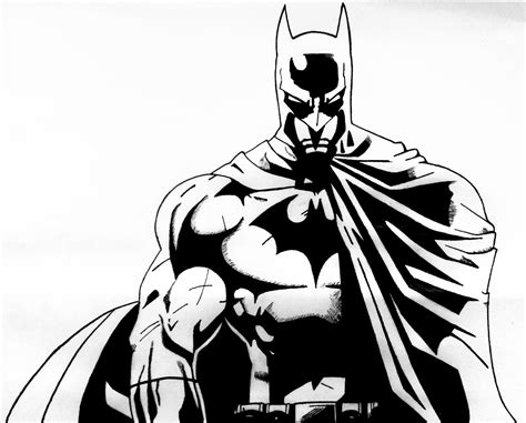 Batman Ink Drawing at GetDrawings | Free download