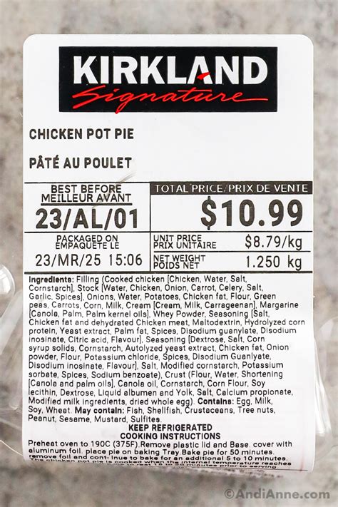 Costco Chicken Pot Pie Instructions + Review (2023)