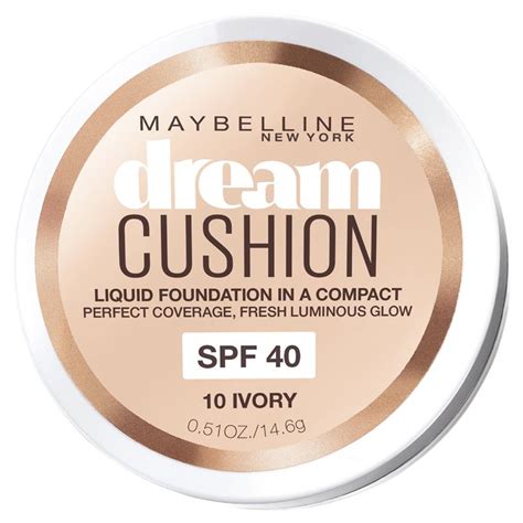 Buy Maybelline Dream Cushion Foundation 10 Ivory Online at Chemist Warehouse®