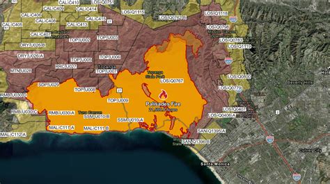 Palisades Fire Map Latest: Major Flare-Up Forces New Evacuations ...