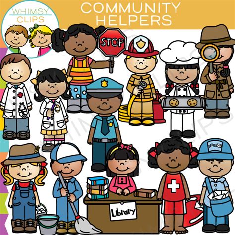 Free Printable Community Helpers Clipart