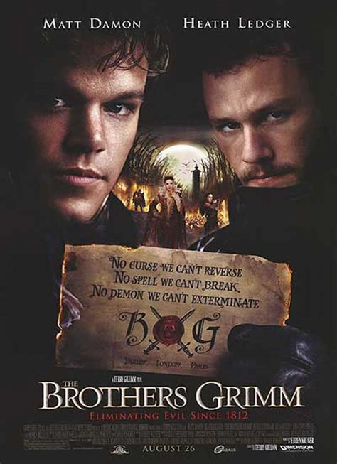 The Brothers Grimm Movie Poster - #4209