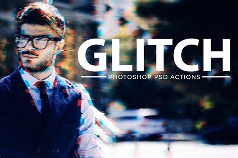 Free Photoshop Glitch Effect