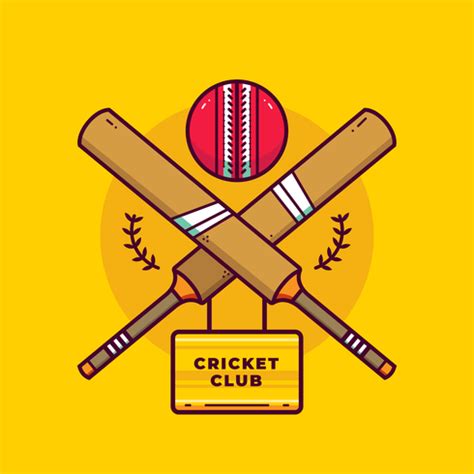 Cricket Logo Vector 364502 Vector Art at Vecteezy