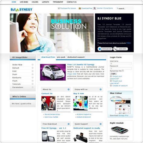 8+Free Joomla Templates