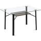 MCombo Modern Rectangular Glass Dining Table, Glass 5203 - On Sale - Bed Bath & Beyond - 32621327