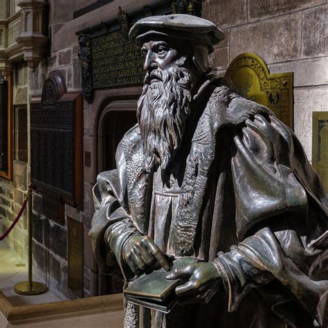 Statue of John Knox in St Giles' Cathedral, Edinburgh Photograph by ...