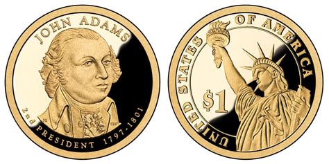 John Adams Dollar Coin Value: How Much Is It Worth Today? - Luv68