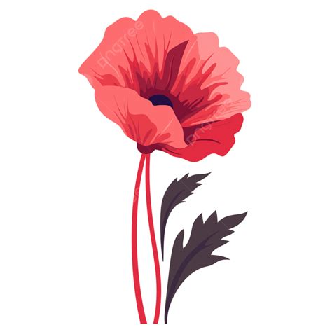 Red Flower Vector Image, Red Flower, Pink Flower, Flower PNG and Vector with Transparent ...