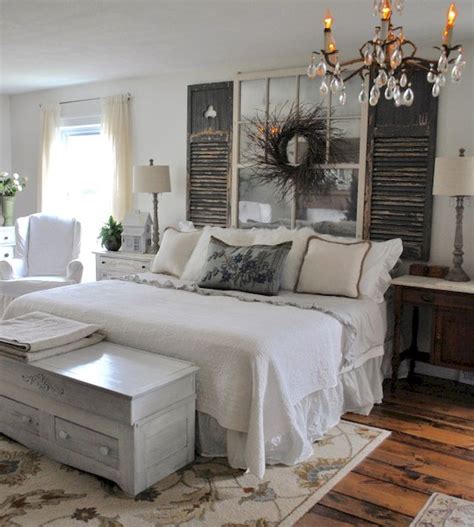 Rustic farmhouse style master bedroom ideas (15) | Rustic farmhouse bedroom, Farmhouse style ...