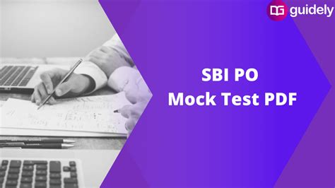 SBI PO Mock Test PDF 2021: Start Practice Session for All Sections