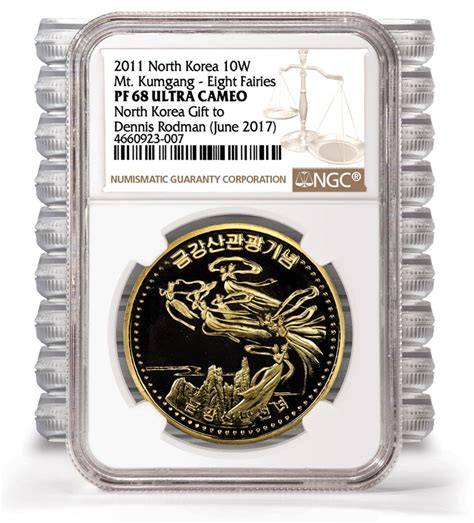 NGC Certifies Dennis Rodman’s North Korea Coin Set | NGC