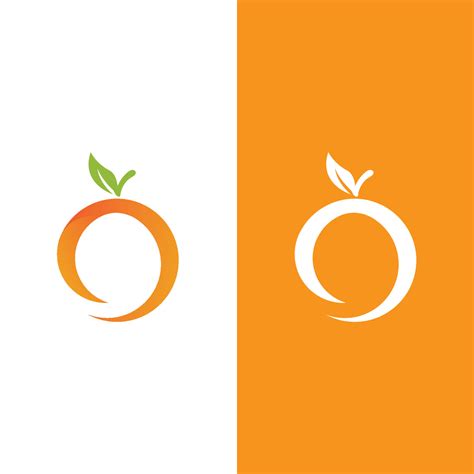 Orange logo design 8961013 Vector Art at Vecteezy