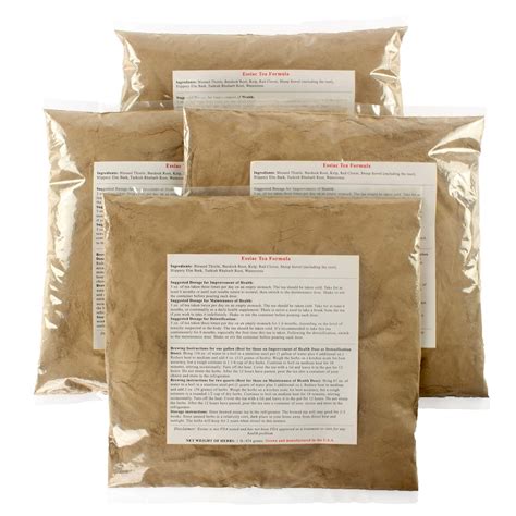 4 lb. of Organic Essiac in FOUR (4) 1 lb. bags (8-12 Month Supply - Co – Genuine Essiac