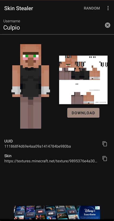 Skin Stealer for Minecraft 1.3.94 - Download für Android APK Kostenlos