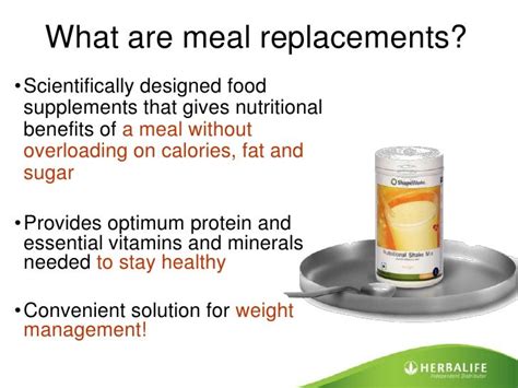 Herbalife Shakes Benefits