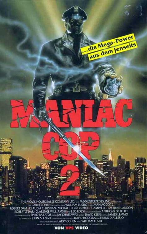 Maniac Cop 2 Movie Posters From Movie Poster Shop