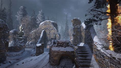 Official Call of Duty®: WWII – Ardennes Multiplayer Map Flythrough ...