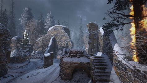 Official Call of Duty®: WWII – Ardennes Multiplayer Map Flythrough ...