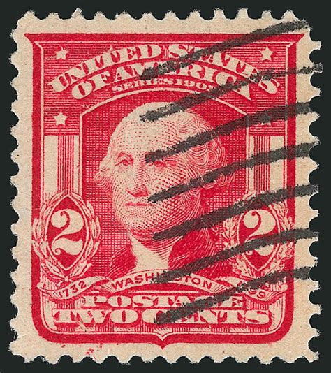 US Stamp Price Scott Catalogue #319 - 2c 1903 Washington