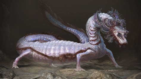 Olm Wyrm by LindseyWArt on DeviantArt