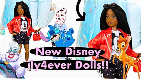 New 2023 Disney ILY4ever Dolls! ⭐️ Disney Villains Ursula, Bambi ...