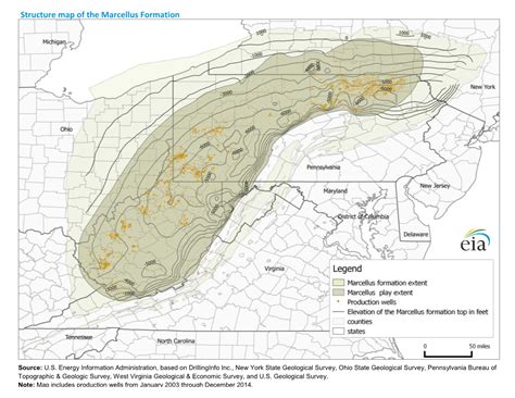 Structure Map of the Marcellus Formation - DocsLib