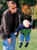 Bucket Toddler Swing With Chain - KidWise Outdoors