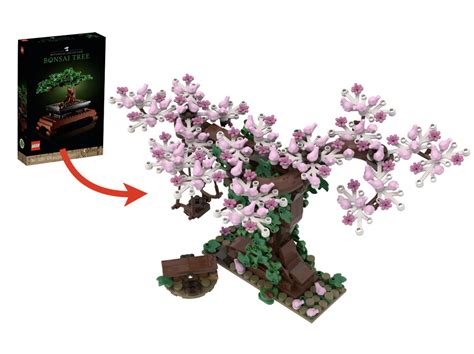 LEGO MOC 10281 - Cherry Blossom by zeegiraf | Rebrickable - Build with LEGO