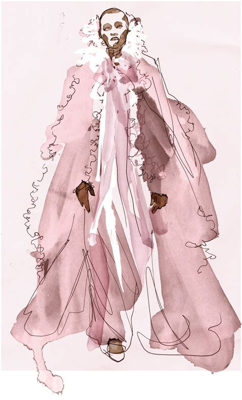 7 Illustrators Draw Their Favorite Couture Looks for Vogue | Vogue