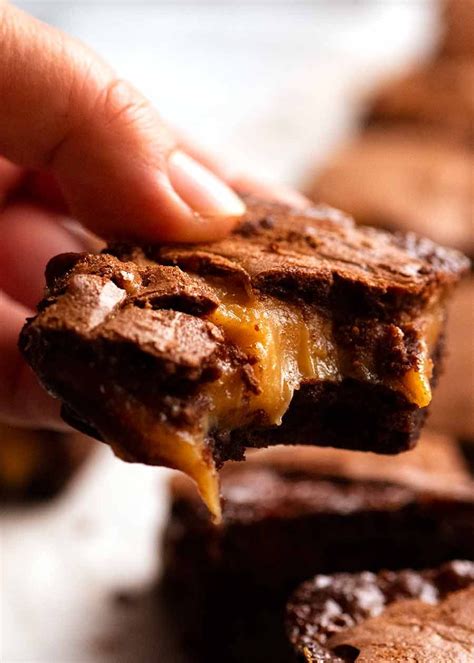 Caramel Brownies | RecipeTin Eats