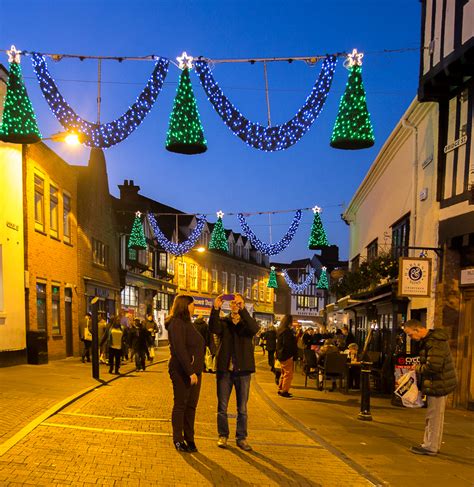 Ann Miles Blog: Stratford Upon Avon Christmas Lights