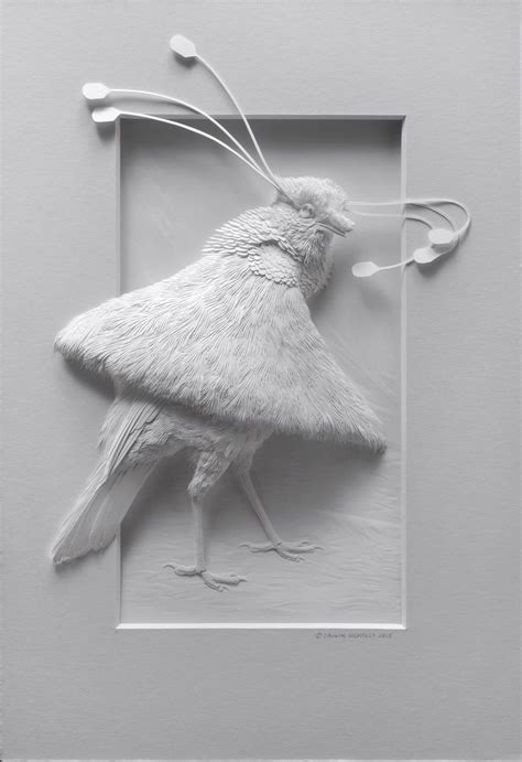 Delicate animal sculptures formed by layered paper – Vuing.com