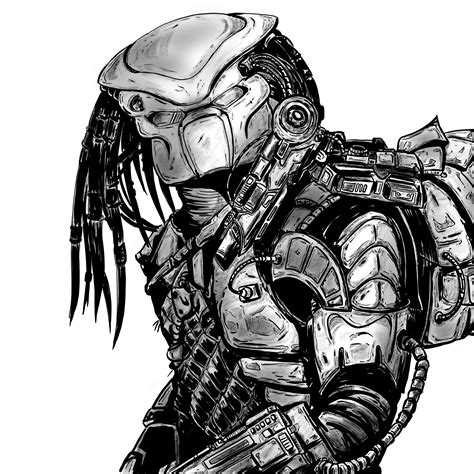 Easy Predator Drawing