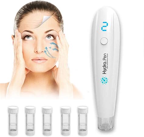 Professional Microneedling Electric Dermapen H2 Hydra Pen Automatic Skin Care AntiAging Tool for ...