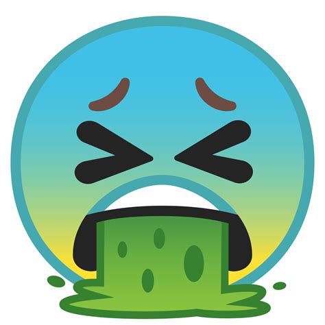 Face vomiting Icon | Noto Emoji Smileys Iconset | Google