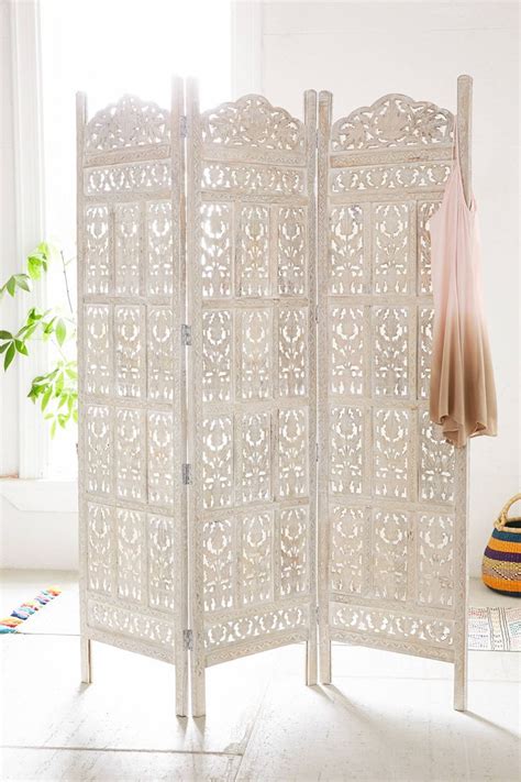 Amber Carved Wood Room Divider Screen | Wood room divider, Room divider screen, Interior