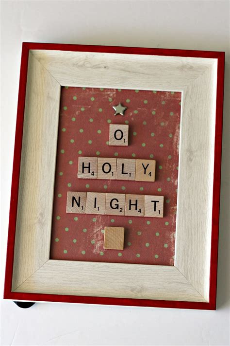 Scrabble Tile Christmas Tree | Scrabble letter crafts, Scrabble tile crafts, Scrabble crafts