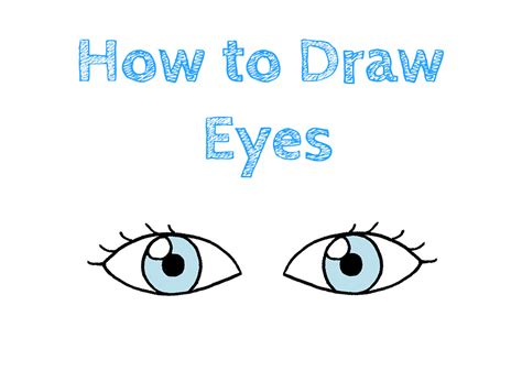 How to Draw Eyes for Kids - How to Draw Easy