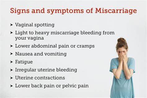 Miscarriage: Signs, Symptoms, Treatment And Prevention