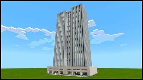 Minecraft: How to Build a Skyscraper | PART 1 - YouTube