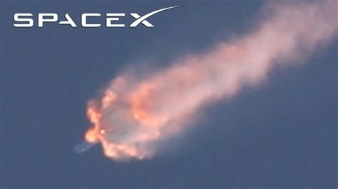 SpaceX Falcon 9 Rocket EXPLOSION! - YouTube