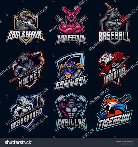 41,038 Sports Warriors Logo Images, Stock Photos, 3D objects, & Vectors ...