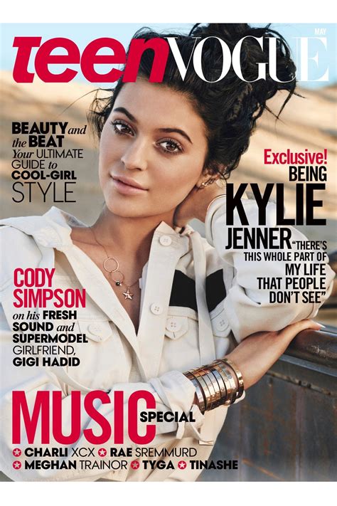 Kylie Jenner Teen Vogue 2015 photos: Wants to be a mum | Glamour UK