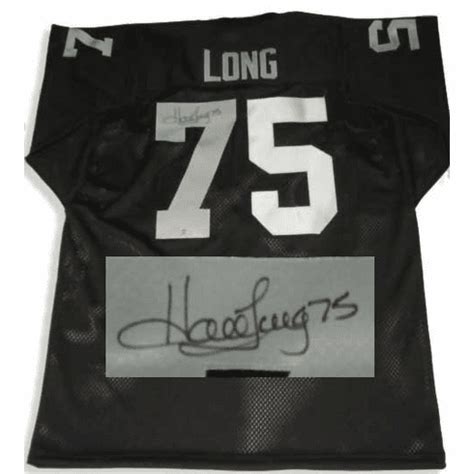 Howie Long Oakland Raiders Autographed NFL Throwback Black Jersey