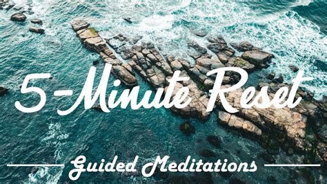 Refocus and Recenter: 5-Minute Reset Guided Meditation - YouTube