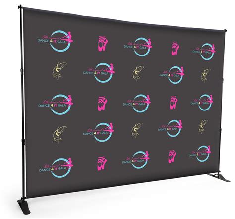 Step And Repeat Backdrop Template